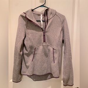 Lululemon half zip womens hoodie